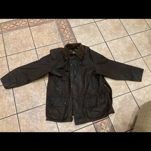 Barbour Beaufort size XL fits like XXL. $150